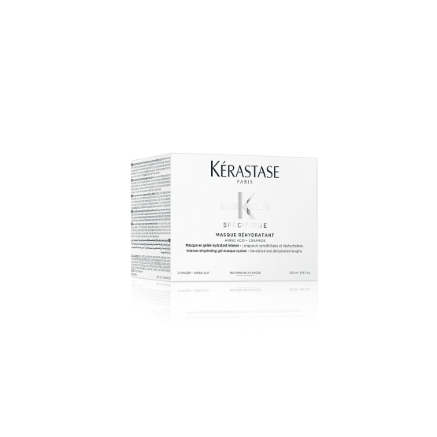 Kerastase Masque Réhydratant Intensīvi mitrinoša gēla-maska sausiem un mitrumu zaudējušiem matiem 200ml